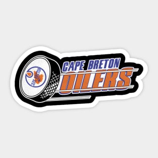 Cape Breton Oilers Hockey Team Sticker